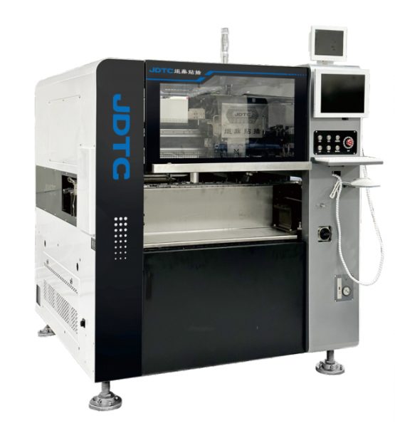 炬鼎科技成功研發充電器彈片自動貼插生產線插件機